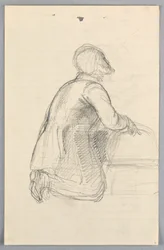 Desenho, Estudo para "Grupo Científico", 1858