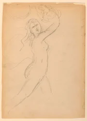 Desenho, Estudo para a National Academy, 1887