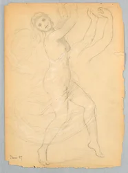 Desenho, Estudo para a National Academy, junho de 1868