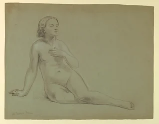 Nu feminino, estude para "Mercy