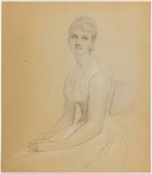 Esboço para o retrato de uma mulher