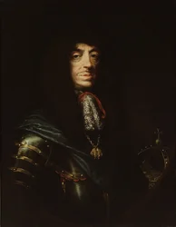 Jean II Casimir Vasa - Retrato de João II Casimir Vasa (1609-1672) par Schultz, Daniel, o Jovem (1615-1683). Óleo sobre tela, tamanho : 90x71, ca 1661, Muzeum Narodowe, Varsóvia