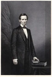 Abraham Lincoln: 16º Presidente dos Estados Unidos (gravura)