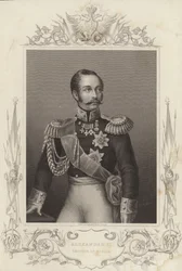 Alexandre II, Imperador da Rússia (18181881) (gravura)