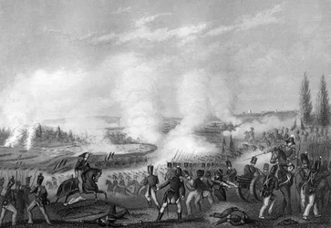 Batalha de Talavera, Espanha, 27-28 de julho de 1809 c1857.