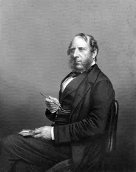 George Cruikshank 1792-1878. Caricaturista inglês e ilustrador de livros, final do século XIX.