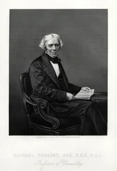 Michael Faraday, cientista britânico, c1880