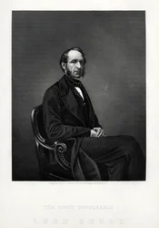 Richard Grosvenor, 2º marquês de Westminster, aristocrata inglês, c1880.
