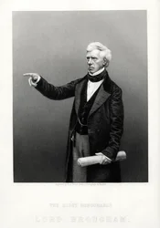 O honorável Henry Brougham, lorde chanceler da Grã-Bretanha, c1880