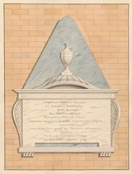Memorial a Henry Flitcroft da Igreja de Teddington
