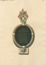 Memorial a Jacob Hawley da Igreja de Brentforth