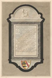 Memorial à Sra. Mary Gregory, Caroline Gregory, John Gregory, Abigail Gregory, William Gregory, Mary Abigail Gregory, seis crianças: Charlotte, Louisa, Georgina, Michael, Emma e George Gregory e Charles John Gregory, da Igreja de Cranford