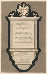 Memorial a Rupert e Mary Billingsley da Igreja Drayton