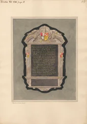 Memorial a Sir William Herbert da Igreja de Hendon