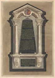 Memorial ao Somerset English, sua esposa Judith, sua mãe, seu pai, uma irmã, e um irmão da Igreja de Hampton