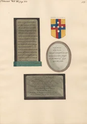 Memoriais a Xpofer e Agnes Merick, George Charles Black, e Sarah Horsnell, Elizabeth Ascough, e George Merick