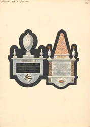 Monumentos à Sra. Rebecca Cassamajor e Thoma Spateman, Igreja de Chiswick