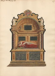 Túmulo de Sir Edward Fennen de Hayes da Igreja Hayes