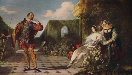 Malvolio e a Condessa, c1840, c1915