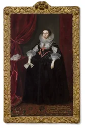 Retrato de Elizabeth Cavendish, 1624