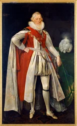 William Knollys c.1620 (óleo sobre tela)