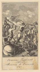 Folha 2 das "Cenas de guerra de Brandemburgo"