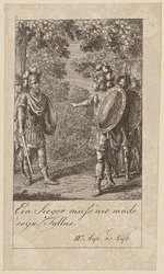 Folha 8 para o «Coriolano» de Shakespeare