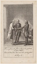 Prancha 8 de «Anedotas e traços de carácter de Frederico II, rei da Prússia»