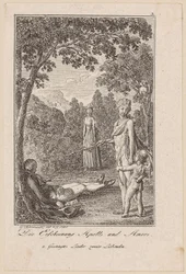 Aparição de Apolo e Cupido