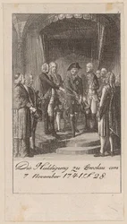 Homenagem em Breslávia em 7 de novembro de 1741