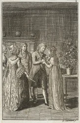 Ilustração para o «Almanaque de Becker para 1800»