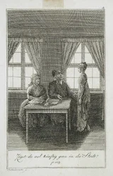 Ilustração para o almanaque de bolso de Becker para 1799