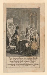 Pomposidade, Ilustração para "Königl: Grosbrit [anian] calendário genealógico para o ano de 1780 Lauenberg por J.G. Berenberg"