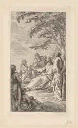 Gravura de capa do Livro de Cânticos de Basedow, 2.º volume
