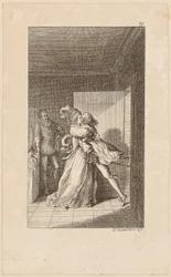 Frontispício de «Gil Blas de Santillana», volume 4