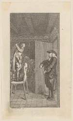 Gravura em cobre da capa de «Os anos de juventude de Heinrich Stilling»