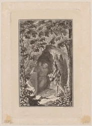 Gravura em cobre da capa das «Cenas» de Mühlenpfordt