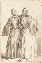 Duas Damas de Pé (Demoiselles Quantin)