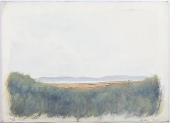 Holy Island, 1893 (lápis e wc no papel)
