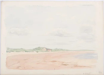 Holy Island, 1896 (lápis e wc no papel)