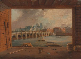 Uma Vista da Ponte de Westminster