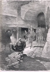 Don Pablo e o guarda, de The Magazine of Art 1893, Cassell and Company