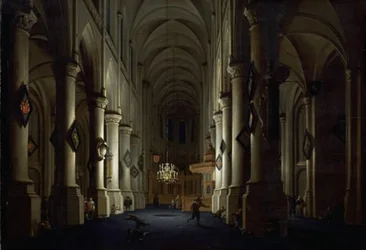 Interior de uma igreja
