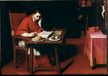 Representação de Charles Borromeo, Young (Pintura