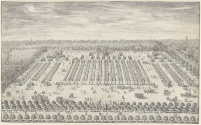 Acampamento perto de Haia, 1742
