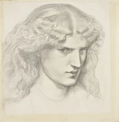 Retrato de Annie Miller, década de 1860