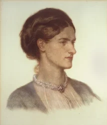 Retrato de Rosalind, Condessa de Carlisle, 1870