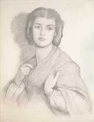 Retrato de uma Mulher, meados do século XIX
