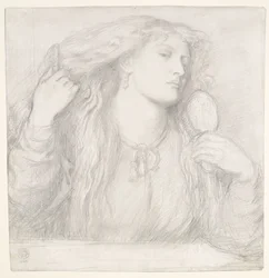 Mulher a pentear-se, Fanny Cornforth