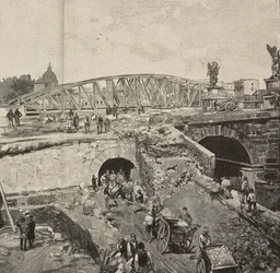 Trabalhos na Ponte Sant